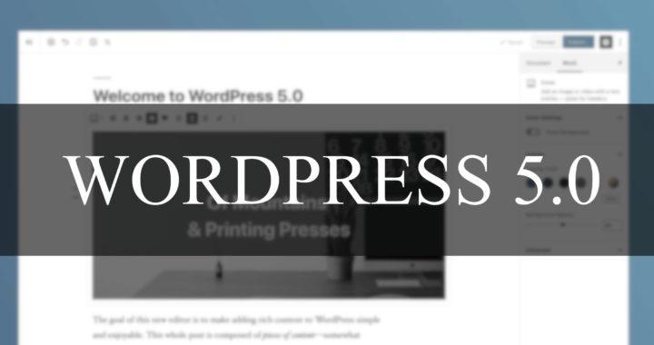 WordPress 5.0 „Bebo” – przegląd nowości