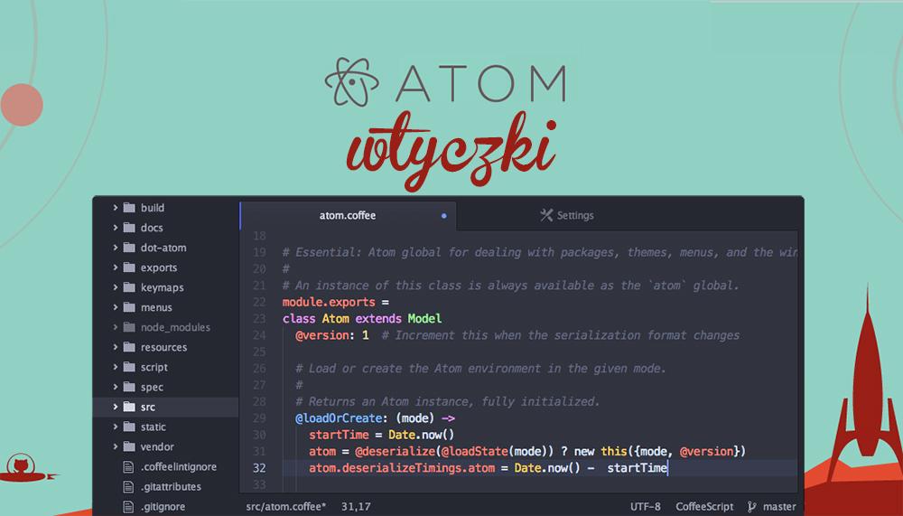 Atom: edytor tekstu (cz.2) – wtyczki
